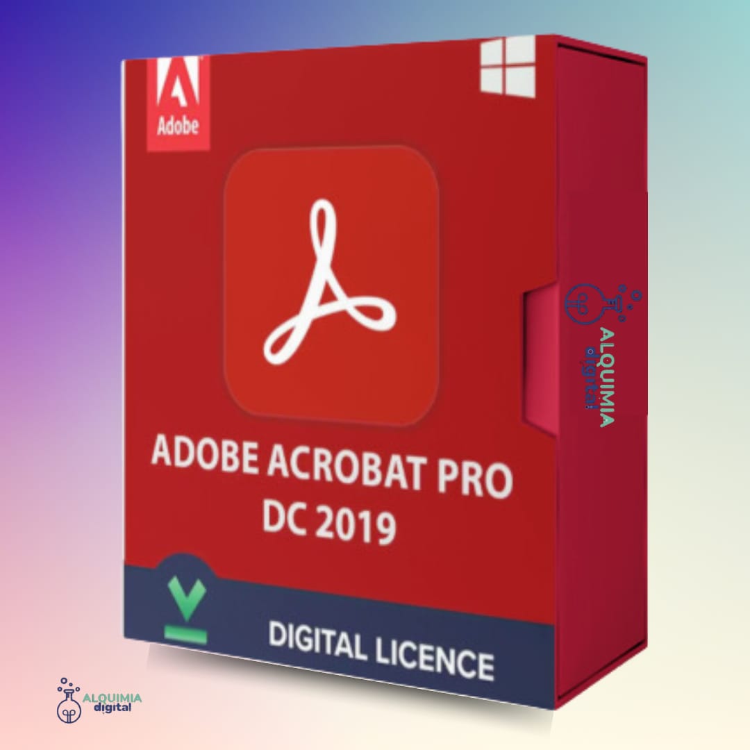 Adobe Acrobat PRO DC 2019 Permanente - Descuento - Alquimia Digital CL