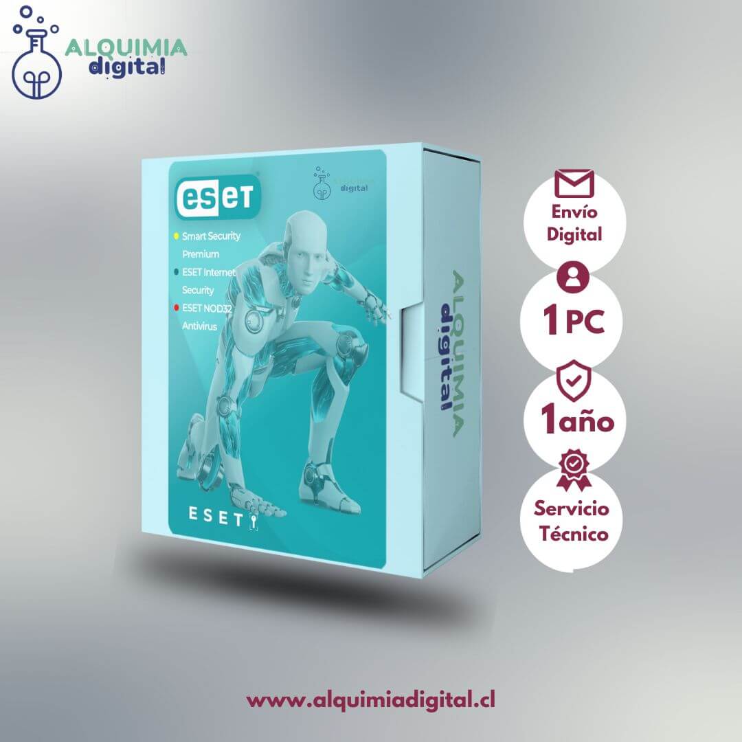 ESET NOD32 Antivirus - Alquimia Digital CL