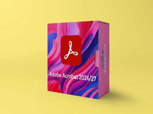 Adobe Acrobat Pro 2026/2027 - Suscripción Original