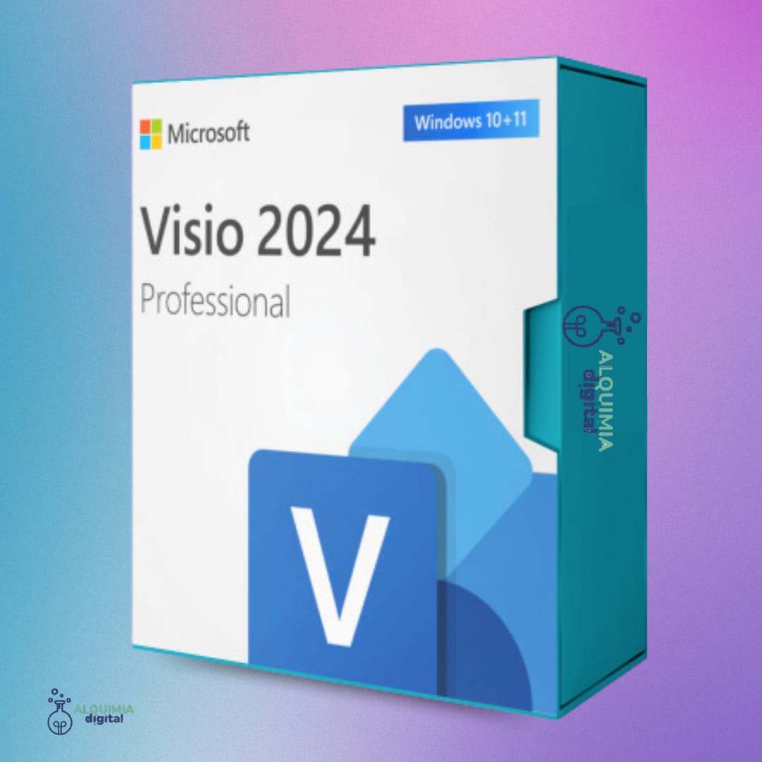 MS Visio 2024 STD - Reinstalable - Descuento